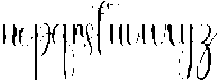Anatomy Regular otf (400) Font LOWERCASE