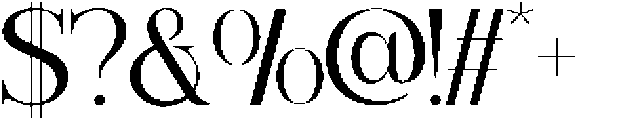 AnavelElegance-Regular otf (400) Font OTHER CHARS