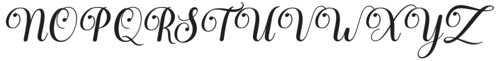 AnbertaItalic-Regular otf (400) Font UPPERCASE