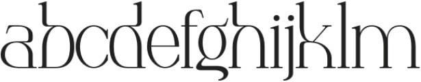 Anbitah otf (400) Font LOWERCASE