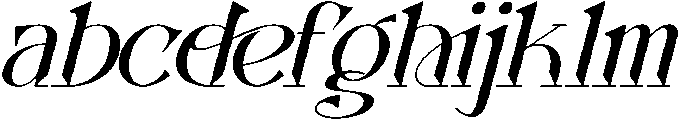 Ancestral Blueprint Regular Italic otf (400) FONT