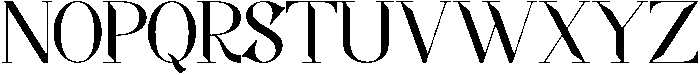 Ancestral Blueprint Regular otf (400) Font UPPERCASE