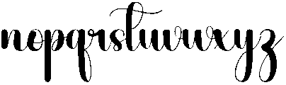 Anchor Regular otf (400) Font LOWERCASE