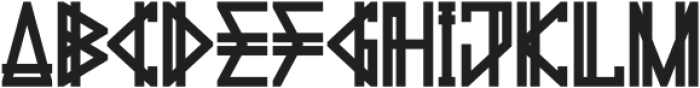 Ancient Legend otf (400) Font UPPERCASE