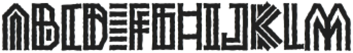 Ancient Totem Two Regular otf (400) Font UPPERCASE