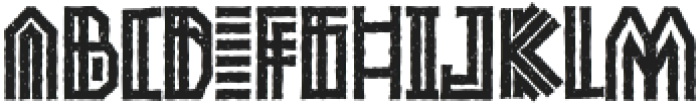 Ancient Totem Two Texture otf (400) Font UPPERCASE