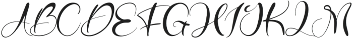 Ancient Wedding Regular otf (400) Font UPPERCASE