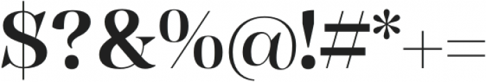 Ancyra Head Semi Bold otf (600) Font OTHER CHARS