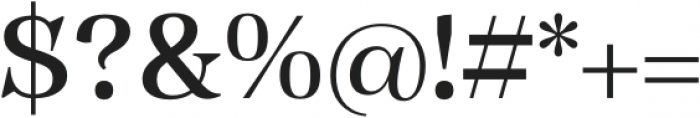 Ancyra Subhead Medium otf (500) Font OTHER CHARS