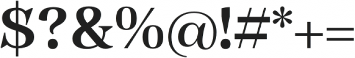 Ancyra Subhead Semi Bold otf (600) Font OTHER CHARS