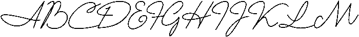 Andalusia-Regular otf (400) Font UPPERCASE