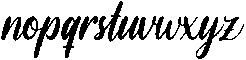 Andalusia otf (400) Font LOWERCASE