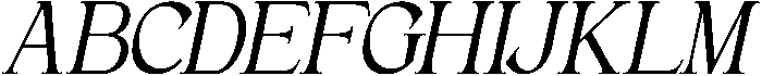 Andance Italic otf (400) Font