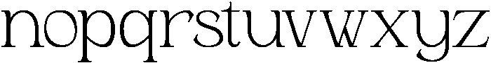 Andance Light otf (300) Font LOWERCASE