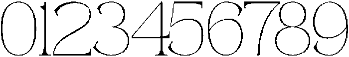 Andance Thin otf (100) Font OTHER CHARS