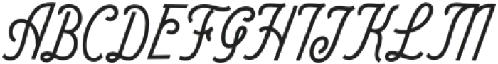 Andanta-Regular otf (400) Font UPPERCASE