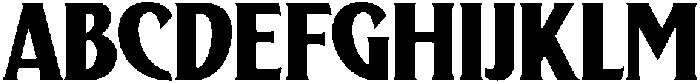 Andarillo Bold otf (700) Font UPPERCASE