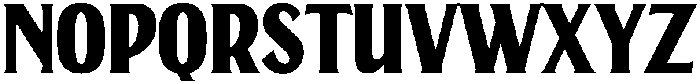 Andarillo Bold otf (700) Font UPPERCASE