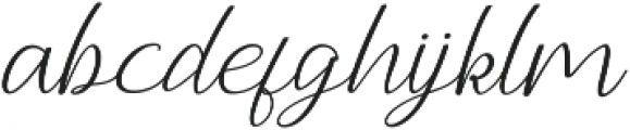 Andella Regular ttf (400) Font LOWERCASE