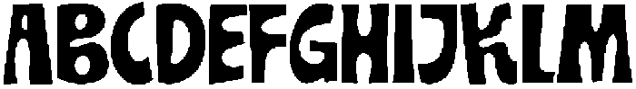 Andelo Regular otf (400) Font UPPERCASE