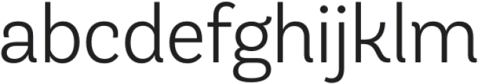 AndesNeue Light otf (300) Font LOWERCASE