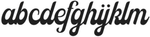 Andhelia  Light otf (300) Font LOWERCASE