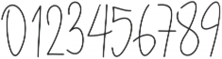 Andi Signature otf (400) Font OTHER CHARS