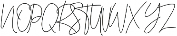 Andi Signature otf (400) Font UPPERCASE