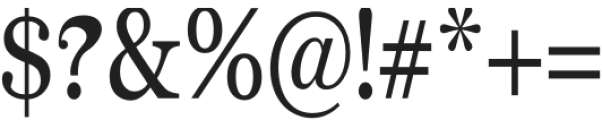 Andime Regular otf (400) Font OTHER CHARS