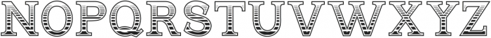 Andimia stripe ttf (400) Font UPPERCASE