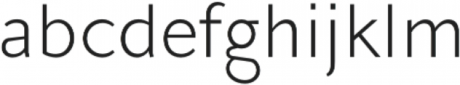 Andis otf (400) Font LOWERCASE