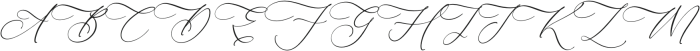 Andora Modern Script Italic otf (400) Font UPPERCASE