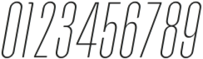 Andove Thin Italic otf (100) Font OTHER CHARS