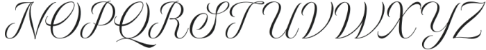 Andrea Harisah Italic otf (400) Font UPPERCASE