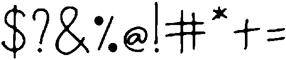 Andrea otf (400) Font OTHER CHARS