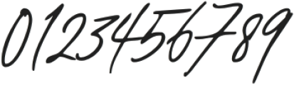 AndreasSignature-Bold otf (700) Font OTHER CHARS