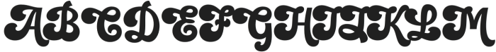 Andstay Regular otf (400) Font UPPERCASE