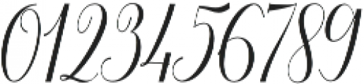 Aneisha Script otf (400) Font OTHER CHARS