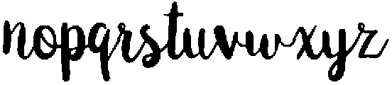 Anemone Regular otf (400) Font LOWERCASE