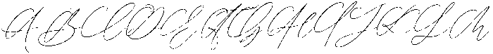 Anemone otf (400) Font UPPERCASE