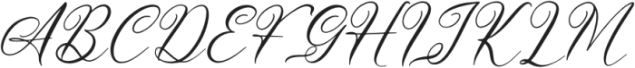 Aneritys Denhug otf (400) Font UPPERCASE