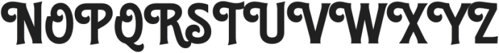 Anerome-Regular otf (400) Font UPPERCASE