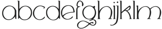 Angas otf (400) Font LOWERCASE