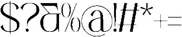 Angdiva otf (400) Font OTHER CHARS