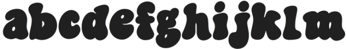 Angekia Regular otf (400) Font LOWERCASE