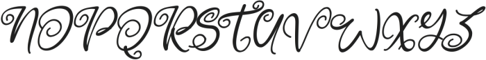 Angel Maleficent Italic otf (400) Font UPPERCASE