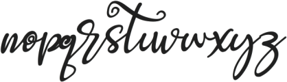 Angel Maleficent Italic otf (400) Font LOWERCASE