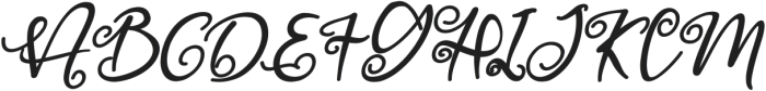 Angel Maleficent Semi Bold Italic otf (600) Font UPPERCASE