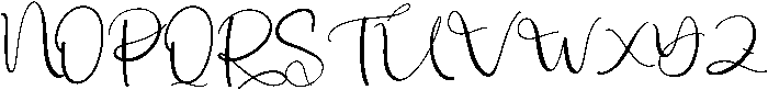 Angel Regular otf (400) Font UPPERCASE