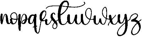 Angel Regular otf (400) Font LOWERCASE